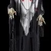 Morris 12' "Ghost Groom" Hanging Halloween Decoration -Costume Types Shop 12 ghost groom hanging halloween decoration 28428769067056