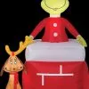 Morris Airblown Grinch Out Of Chimney With Max Medume Inflatable Scene - Dr. Seuss -Costume Types Shop airblown grinch out of chimney with max medume inflatable scene dr seuss 15813504041008