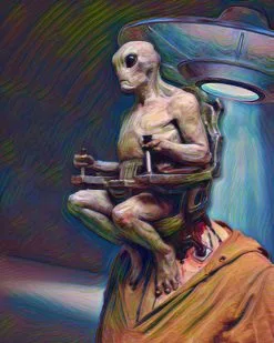 The Horror Dome Alien Mind Control Poster