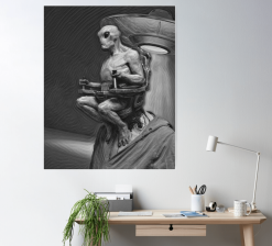 The Horror Dome Alien Mind Control Poster -Costume Types Shop alien mind control poster 29931189993520