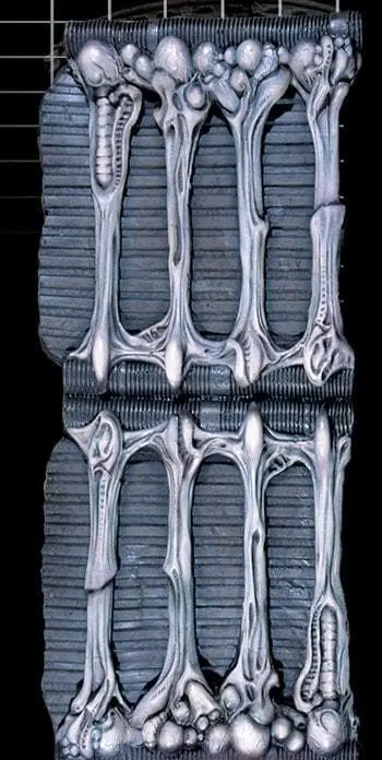 Distortions "Alien Wall Panel - 4 X 8 Foot" Sci-Fi Haunted House Facade 3 Distortions "Alien Wall Panel - 4 X 8 Foot" Sci-Fi Haunted House Facade