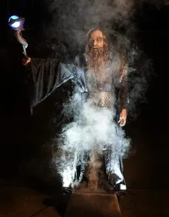 Distortions "Ancient Wizard" Halloween Animatronic -Costume Types Shop ancient wizard halloween animatronic 31350160261168