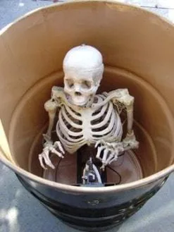 DC PROPS "Barrel Spitter Skeleton" Halloween Animatronic