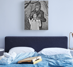 The Horror Dome Bigfoot Canvas Print -Costume Types Shop bigfoot canvas print 29934367113264
