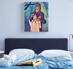 The Horror Dome Bigfoot Canvas Print