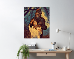 The Horror Dome Bigfoot Poster -Costume Types Shop bigfoot version 3 poster 29931012849712