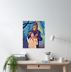 The Horror Dome Bigfoot Poster -Costume Types Shop bigfoot version 3 poster 29931018911792