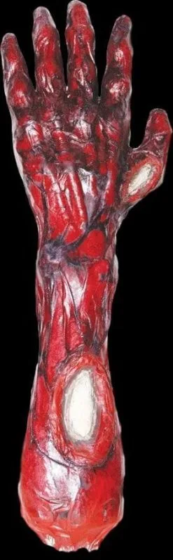 Morris "Burnt Arm" Gory Halloween Prop
