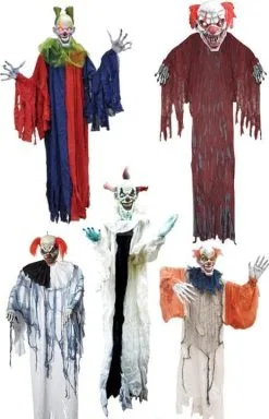 Morris Package Deals "Clown" Hanging Halloween Decorations - Package Deal -Costume Types Shop clown hanging halloween decorations package deal 6869084635184
