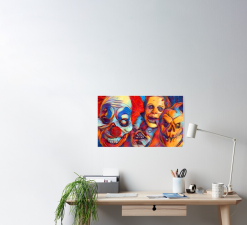 The Horror Dome Clownin Around Poster -Costume Types Shop clownin around poster 29931445714992