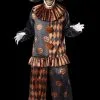 Morris "Creepy Crazy Clown" Costume -Costume Types Shop creepy crazy clown value halloween costume 14202905460784