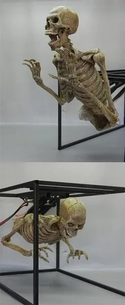 DC PROPS "Crypt Dweller" Skeleton Halloween Animatronic