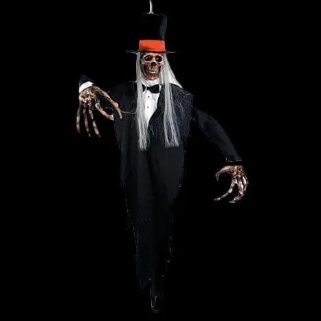 The Horror Dome "Dressed To Kill Skeleton" Hanging Halloween Decoration 3 The Horror Dome "Dressed To Kill Skeleton" Hanging Halloween Decoration