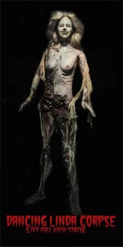 Midnight Studios "Evil Linda Corpse" Professional Zombie Halloween Prop