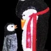 Morris "Fuzzy Plush Mommy And Baby Penguin" Light Up Christmas Decoration -Costume Types Shop fuzzy plush mommy and baby penguin light up christmas decoration 14364498427952