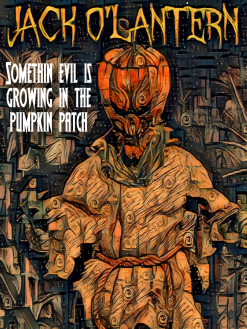 The Horror Dome Jack O'Lantern Poster