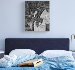 The Horror Dome Lab Experiment Canvas Print -Costume Types Shop lab experiment canvas print 29934411382832