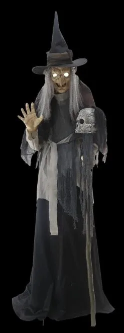 Morris "Lunging Haggard Witch" Electric Animated Halloween Prop