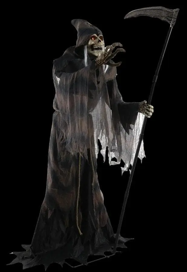 Morris "Lunging Reaper" Electric Animated Halloween Prop 3 Morris "Lunging Reaper" Electric Animated Halloween Prop