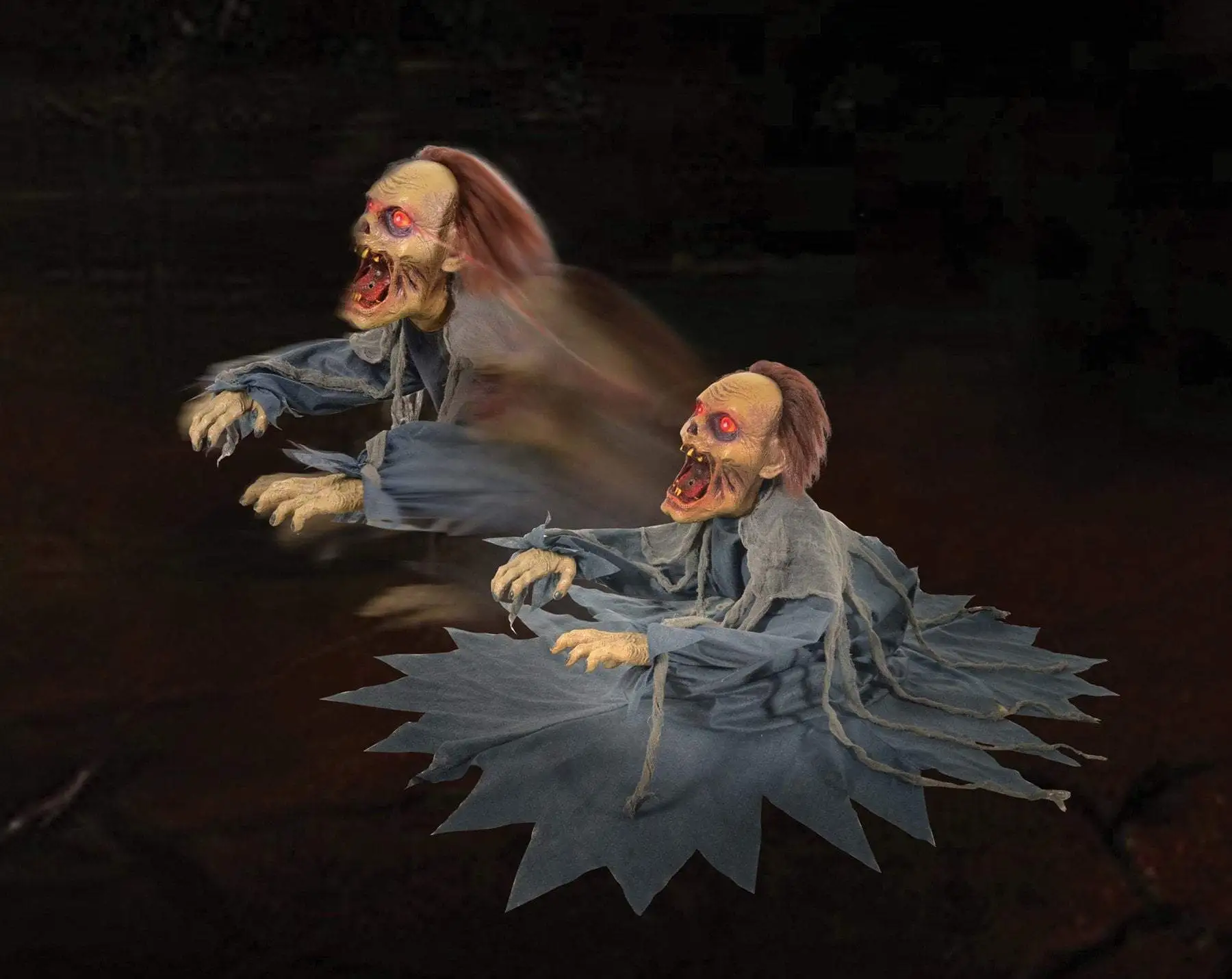 Morris "Lunging Zombie Reaper" Electric Animated Halloween Prop - Open Box 3 Morris "Lunging Zombie Reaper" Electric Animated Halloween Prop - Open Box