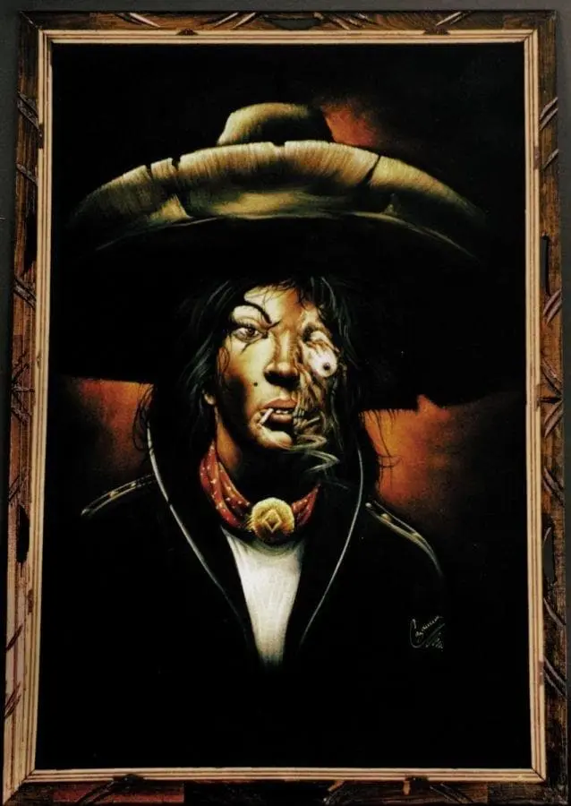 Morris "Lustful Loletta Painting" Haunted House Decoration 3 Morris "Lustful Loletta Painting" Haunted House Decoration