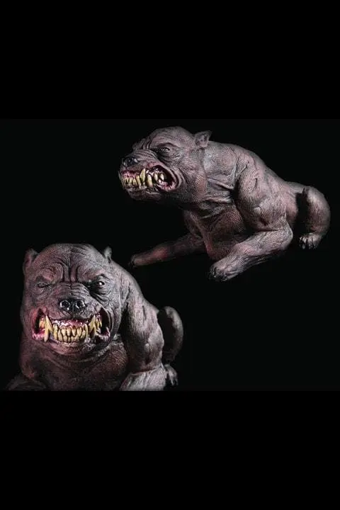 Distortions "Mad Dog" Electric Animated Halloween Prop 3 Distortions "Mad Dog" Electric Animated Halloween Prop