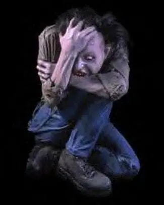 Distortions "Maniac Mental Breakdown" Halloween Prop 3 Distortions "Maniac Mental Breakdown" Halloween Prop