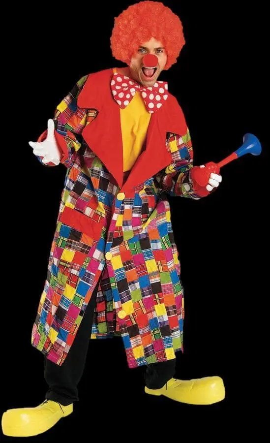 Morris "Patches The Clown" Costume (Adult Size) 3 Morris "Patches The Clown" Costume (Adult Size)