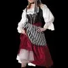 Morris "Pirate Wench" Costume -Costume Types Shop pirate wench women s halloween costume 14920362557488