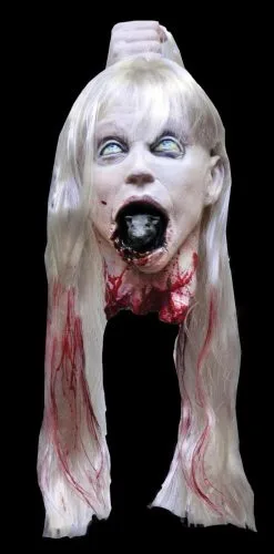 Distortions "Ratgirl" Severed Head Halloween Puppet