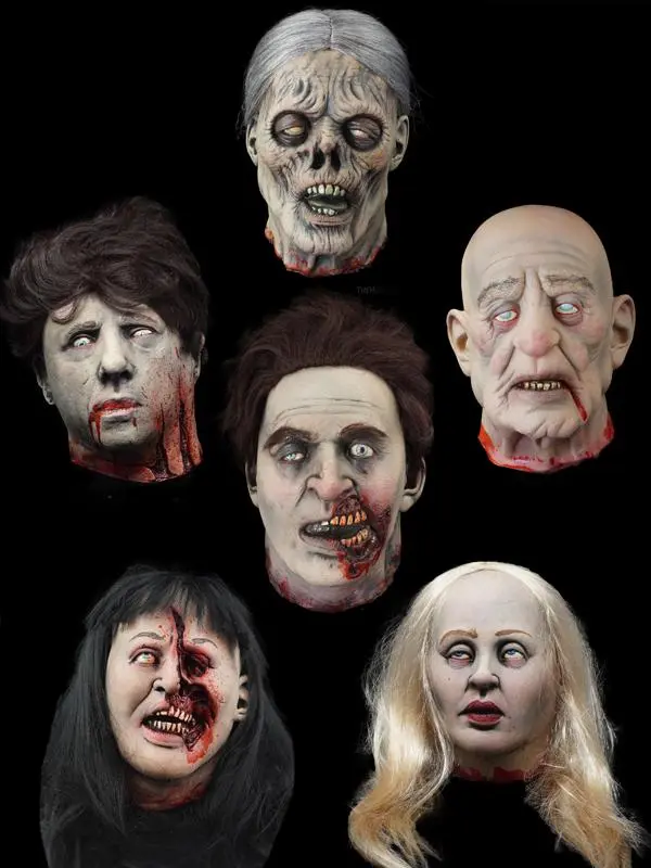 The Horror Dome "Severed Heads Halloween Props" - 6x Package Deal 4 The Horror Dome "Severed Heads Halloween Props" - 6x Package Deal - Image 2