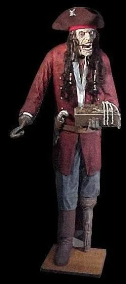 Morris "Shaking Captain Flog'em" Animated Pirate Halloween Prop