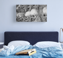 The Horror Dome Skull Canvas Print 7 The Horror Dome Skull Canvas Print -Costume Types Shop skull canvas print 29934374223920