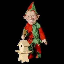 Distortions "Speedy The Elf" Animatronic Christmas Prop