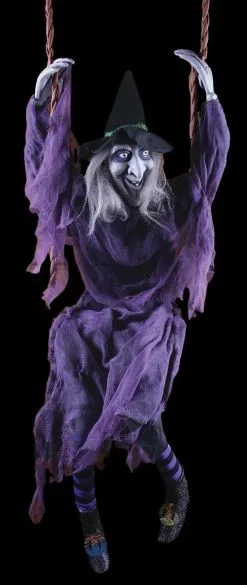 Morris "Swinging Witch" Halloween Prop - 60 Inch - Open Box