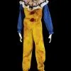 Morris "Twitching Clown" Electric Animated Halloween Prop -Costume Types Shop twitching clown electric animated halloween prop 28733704077360