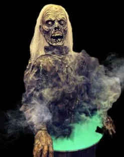 Dead Farm Productions Zombie Barrel Fright Scare Animatronic